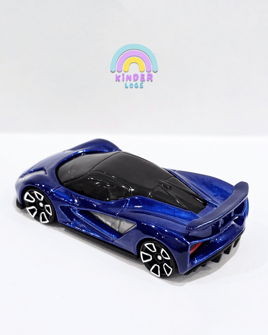 Hot Wheels Lotus Evija - Blue (Uncarded) - Kinder Logs