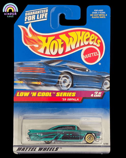 Hot Wheels Low 'N Cool Series - 1959 Chevrolet Impala - Kinder Logs