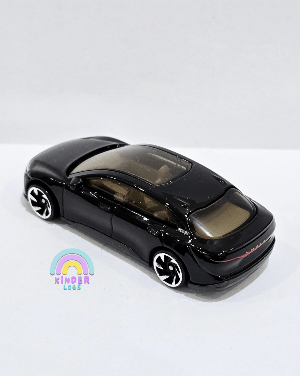 Hot Wheels Lucid Air - Black (Uncarded) - Kinder Logs