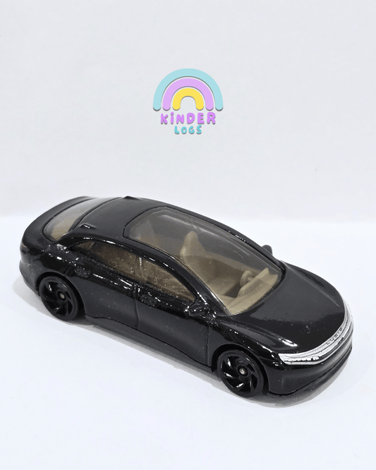 Hot Wheels Lucid Air - Black (Used Car) - Kinder Logs