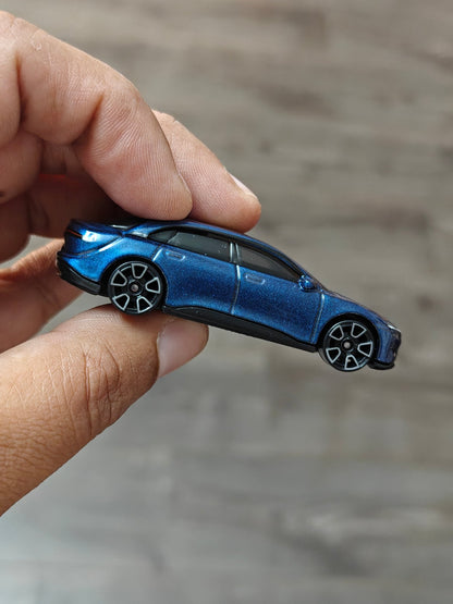 Hot Wheels Lucid Air - Blue (Uncarded - New) - Kinder Logs
