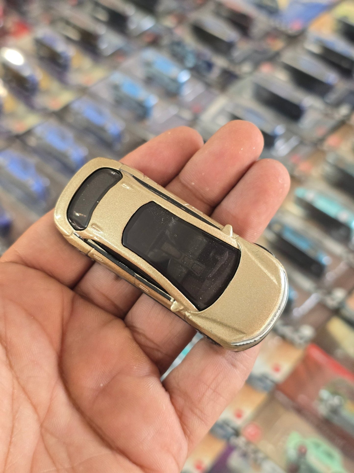 Hot Wheels Lucid Air - Gold (Uncarded) - Kinder Logs