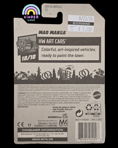 Hot Wheels Mad Manga - HW Art Cars (Imported) - Kinder Logs