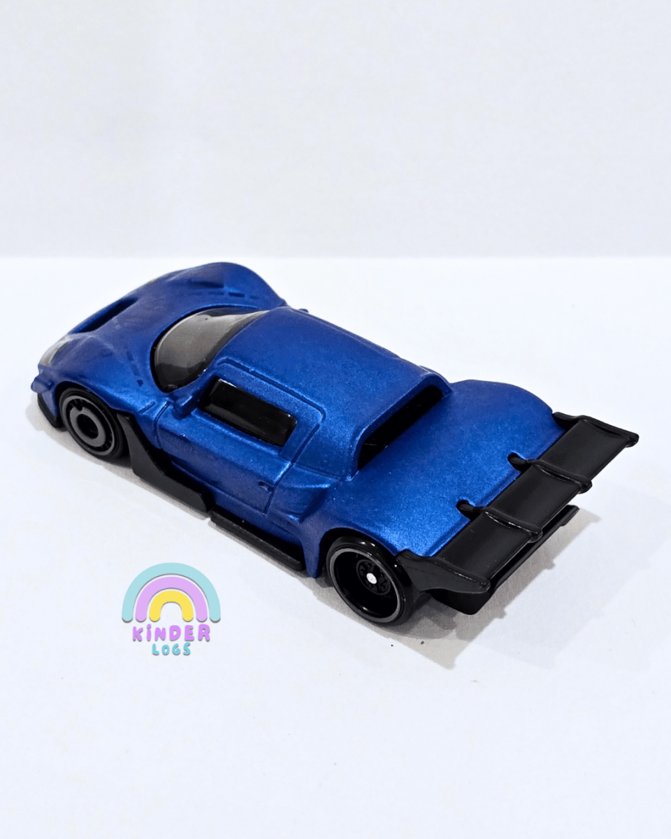 Hot Wheels Mad Mike Drift Attack - Blue (Uncarded) - Kinder Logs