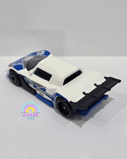 Hot Wheels Mad Mike Drift Attack - White (Uncarded) - Kinder Logs