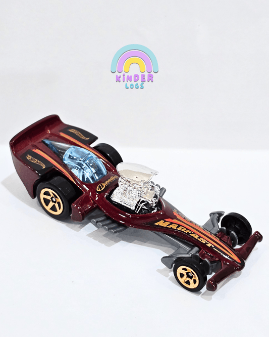 Hot Wheels Madfast - Maroon (Uncarded) - Kinder Logs