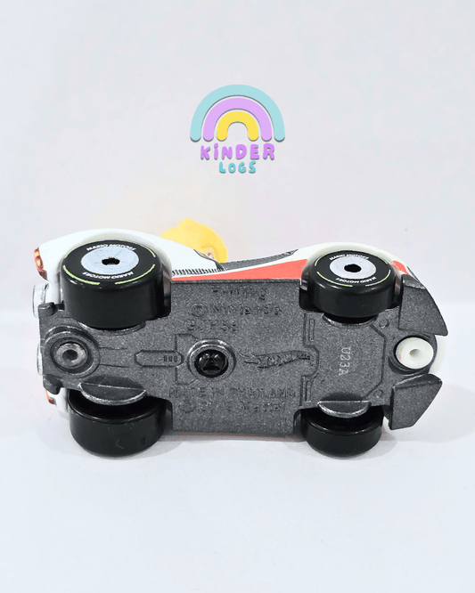 Hot Wheels Mario Kart - P - Wing - Princess Peach Car (Uncarded) - Kinder Logs