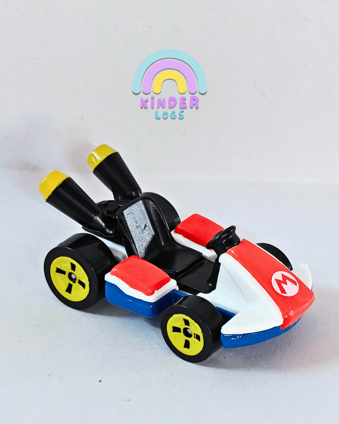 Hot Wheels Mario Kart - Standard Kart (Uncarded - New) - Kinder Logs