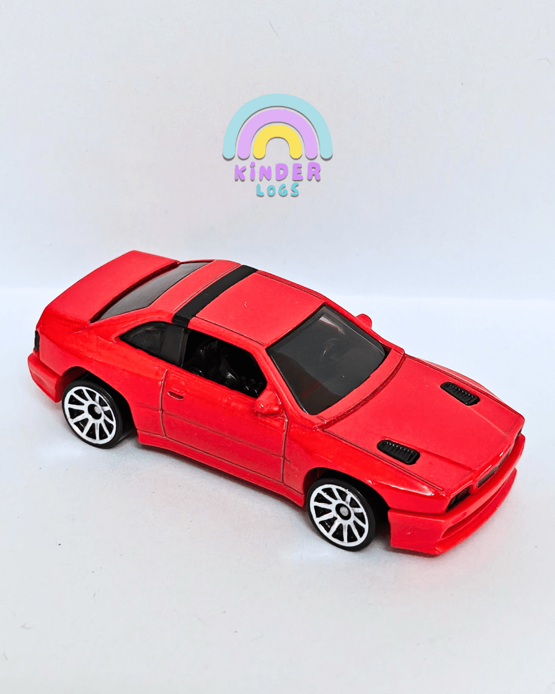 Hot Wheels Maserati Shamal - Red (Uncarded - New) - Kinder Logs
