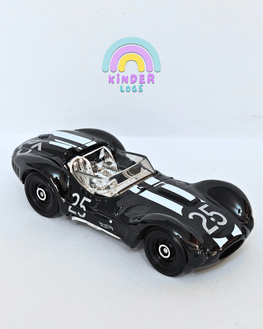 Hot Wheels Maserati Tipo 61 - Black (Uncarded - New) - Kinder Logs