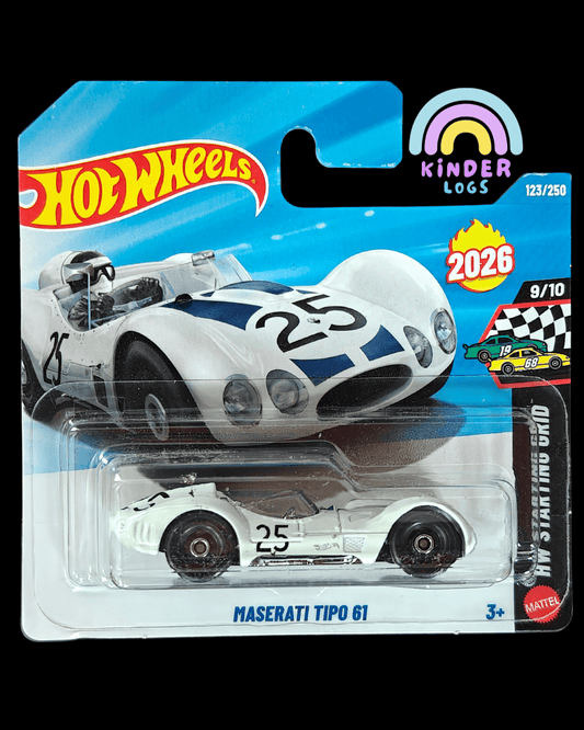 Hot Wheels Maserati Tipo 61 - Short Card (Imported) - Kinder Logs