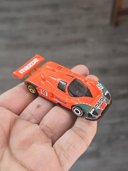 Hot Wheels Mazda 787B - Orange (Uncarded - New) - Kinder Logs