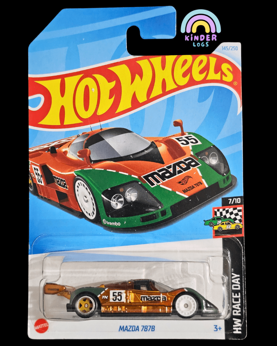 Hot Wheels Mazda 787B Super Treasure Hunt (STH) - Kinder Logs