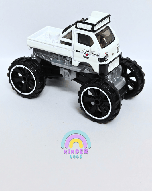 Hot Wheels Mazda Autozam - White Imported (Uncarded - New) - Kinder Logs