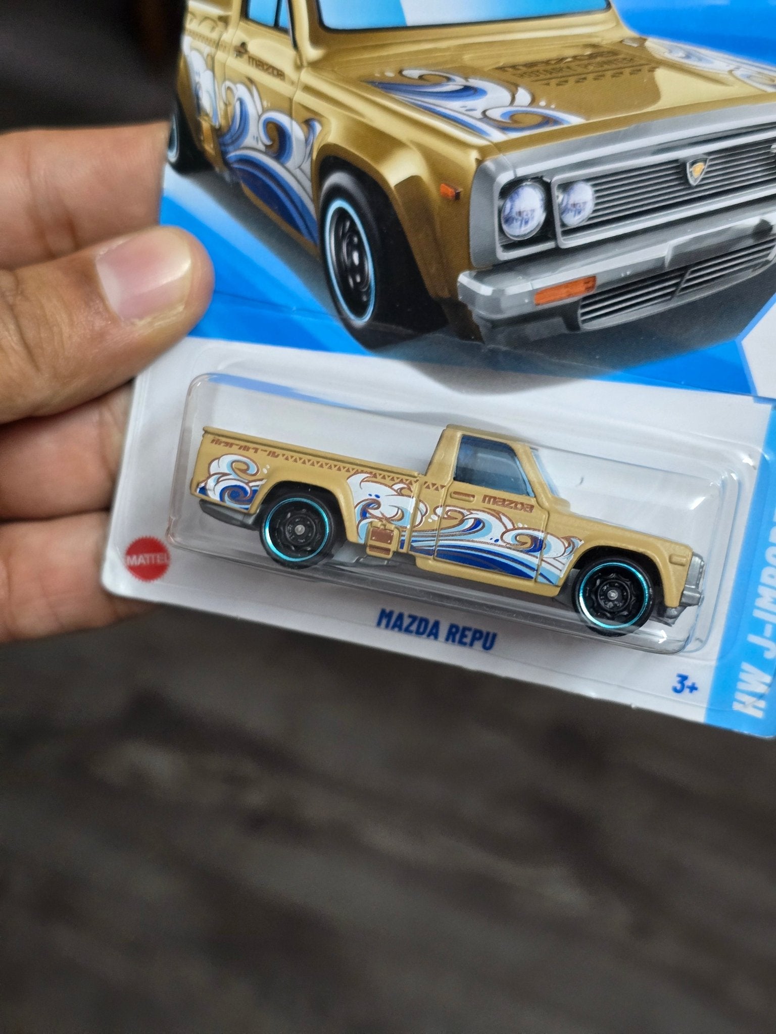 Hot Wheels Mazda Repu - Japan Imports (Imported) - Kinder Logs