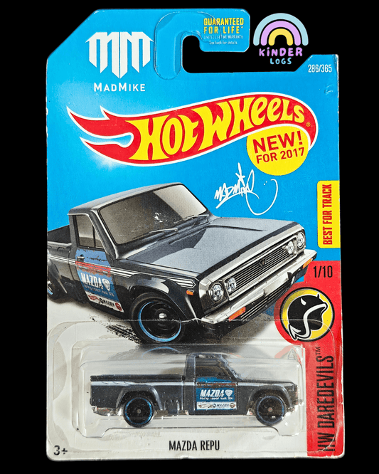 Hot Wheels Mazda Repu Mad Mike Edition (Imported) - Kinder Logs