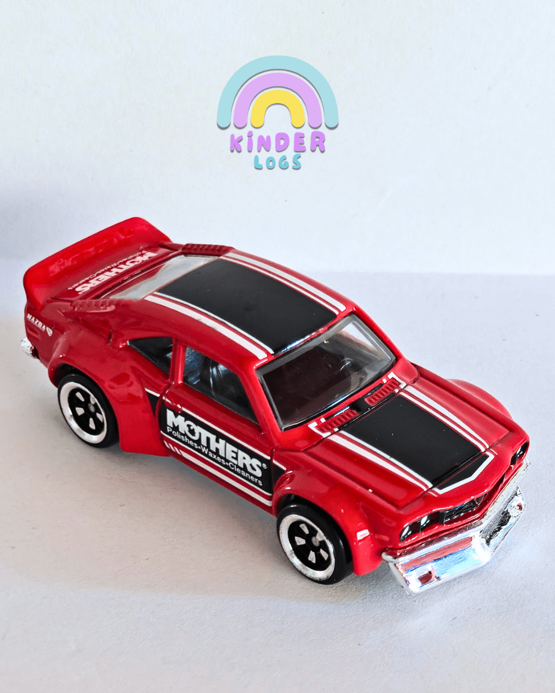 Hot Wheels Mazda RX-3 MOTHERS (Uncarded - New) - Kinder Logs