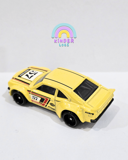 Hot Wheels Mazda RX - 3 - Yellow (Uncarded - New) - Kinder Logs