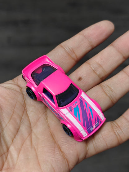 Hot Wheels Mazda RX-7 Neon Speeders - Pink (Uncarded - New) - Kinder Logs