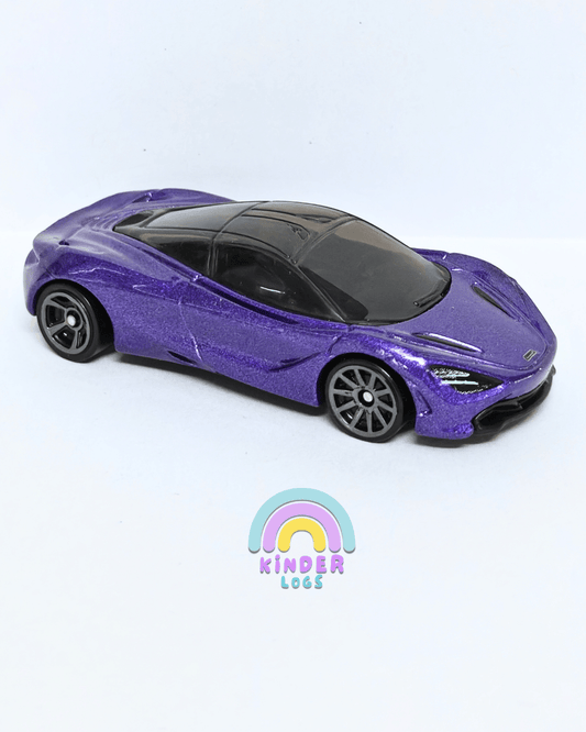 Hot Wheels McLaren 720S - Purple (Uncarded - New) - Kinder Logs
