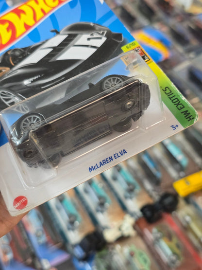 Hot Wheels McLaren Elva - Black (Imported) - Kinder Logs