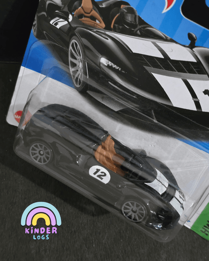 Hot Wheels McLaren Elva - Black - Short Card (Imported) - Kinder Logs