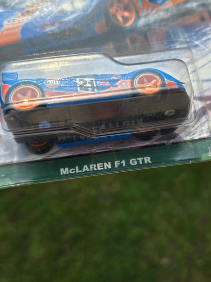 Hot Wheels McLaren F1 GTR British Horse Power Edition - Kinder Logs