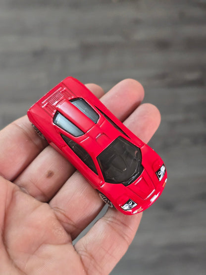 Hot Wheels McLaren F1 - Red (Uncarded - New) - Kinder Logs