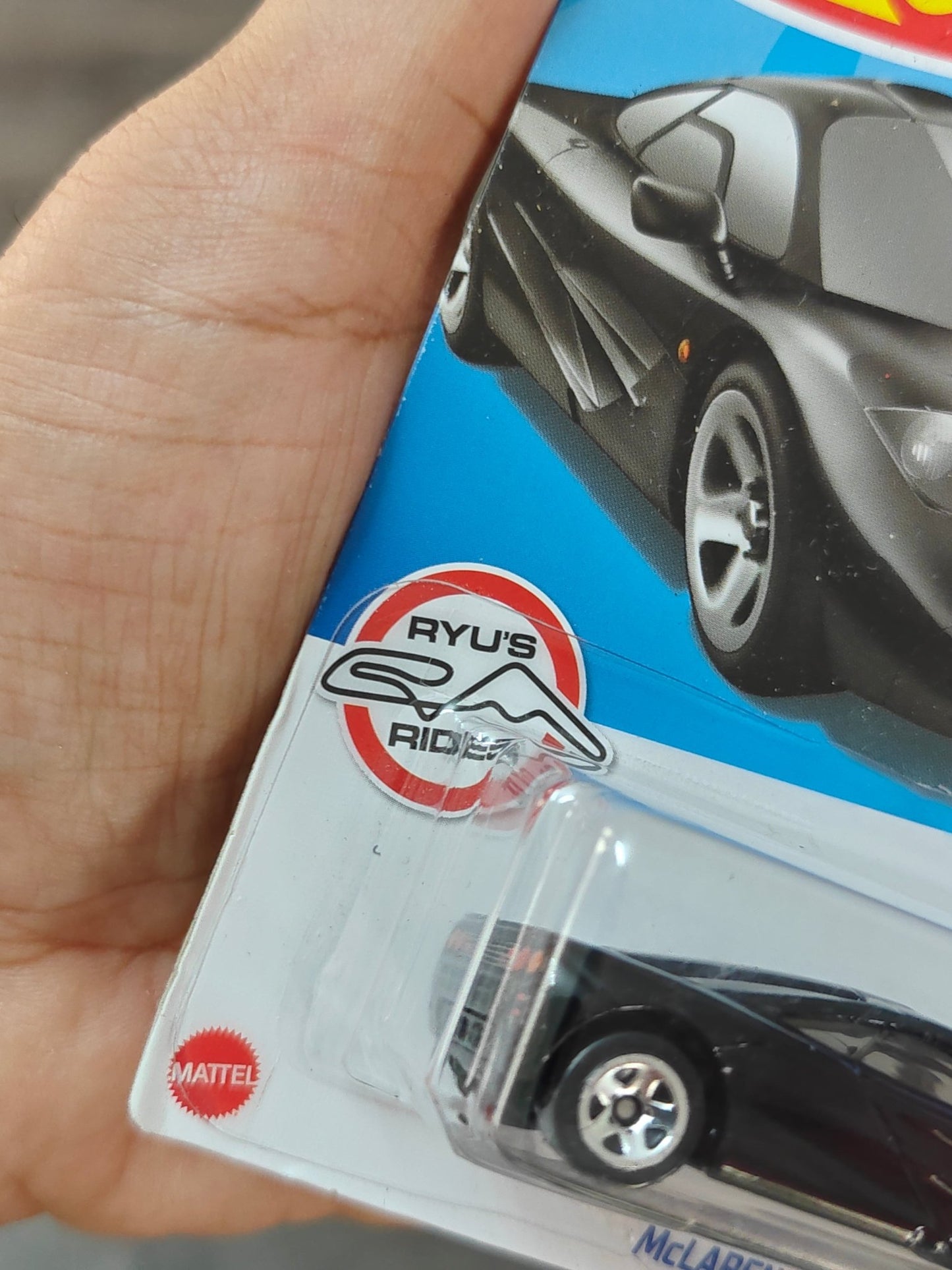 Hot Wheels McLaren F1 Ryu's Rides - Black (Imported) - Kinder Logs