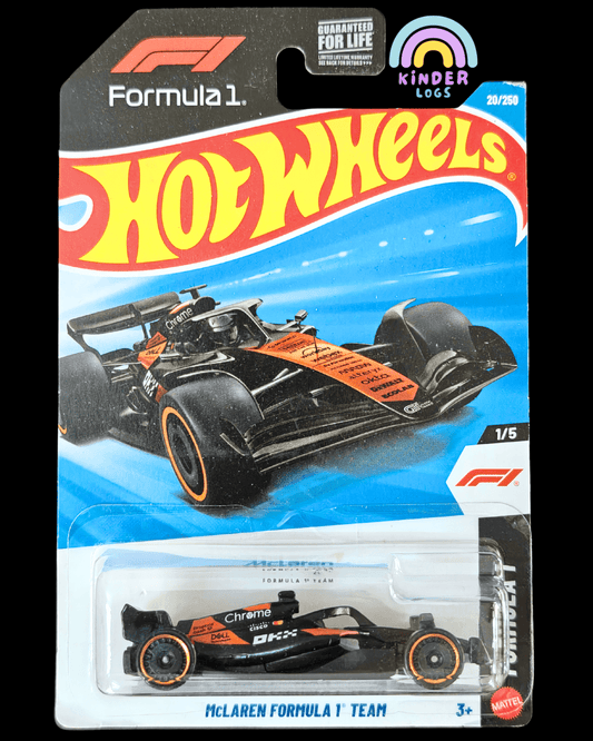 Hot Wheels McLaren Formula 1 Car (Imported) - Kinder Logs