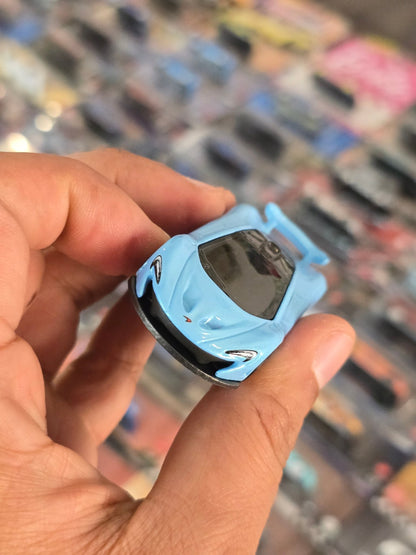 Hot Wheels McLaren P1 - Blue (Uncarded) - Kinder Logs
