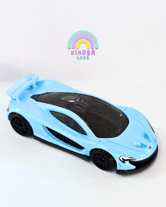 Hot Wheels McLaren P1 - Blue (Used Car) - Kinder Logs