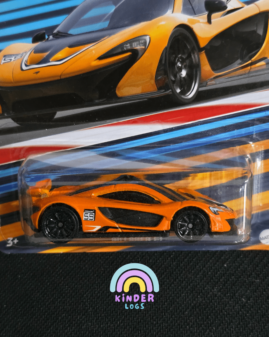 Hot Wheels McLaren P1 - Racing Circuit (Imported) - Kinder Logs India