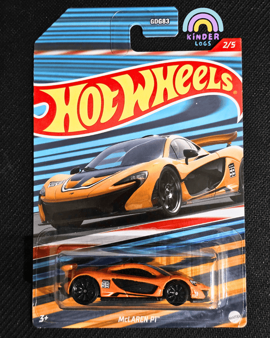 Hot Wheels McLaren P1 - Racing Circuit (Imported) - Kinder Logs