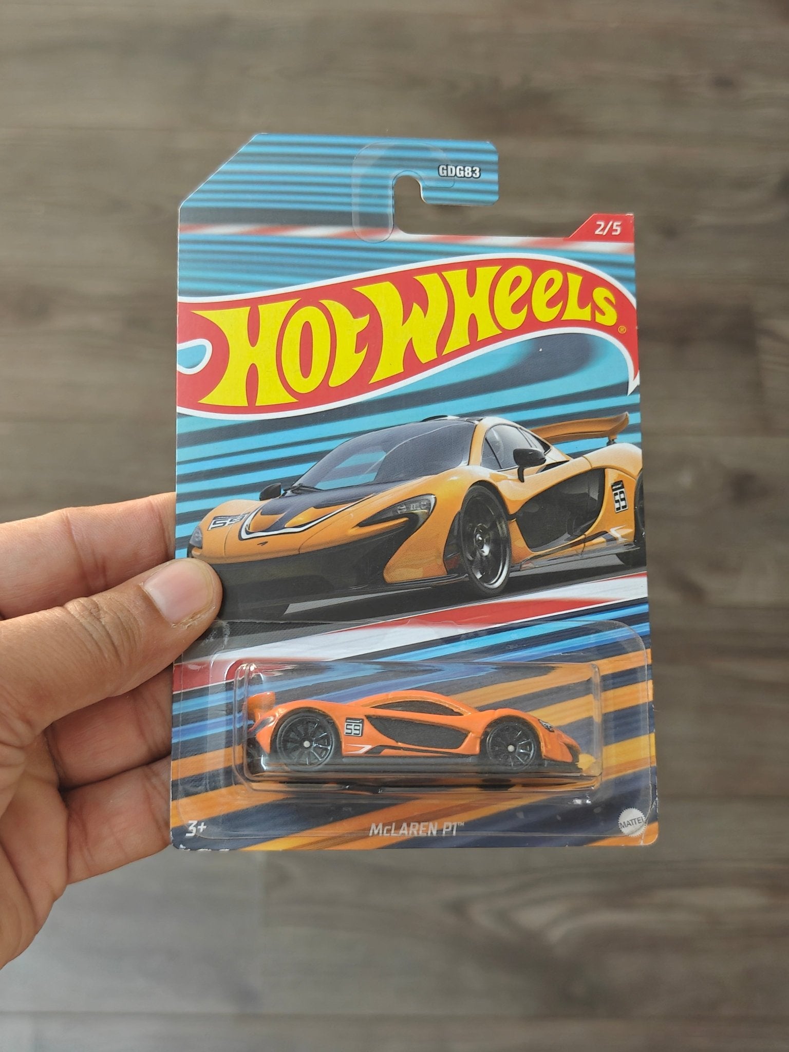 Hot Wheels McLaren P1 - Racing Circuit (Imported) - Kinder Logs