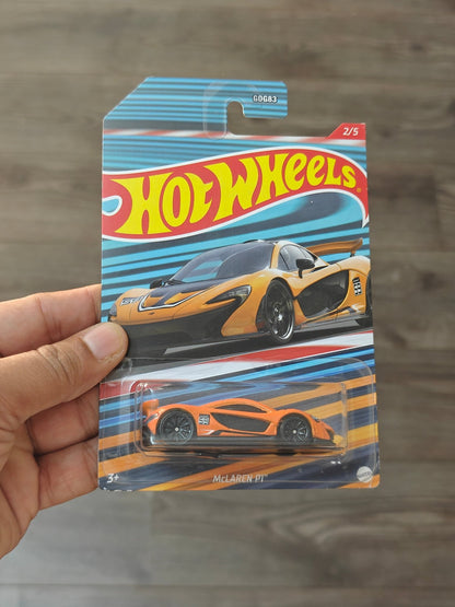 Hot Wheels McLaren P1 - Racing Circuit (Imported) - Kinder Logs