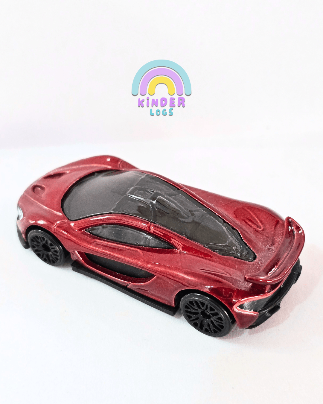 Hot Wheels McLaren P1 - Red (Used Car) - Kinder Logs