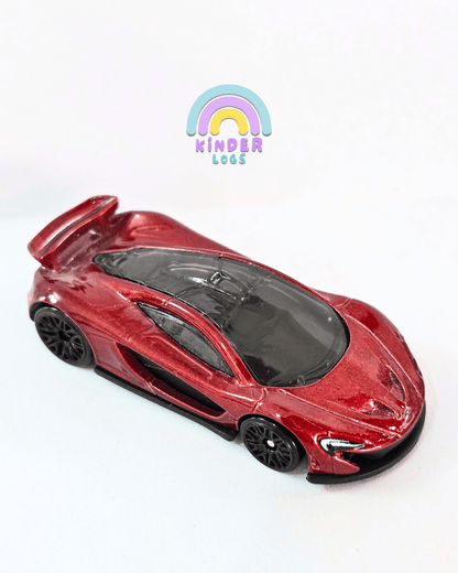 Hot Wheels McLaren P1 - Red (Used Car) - Kinder Logs