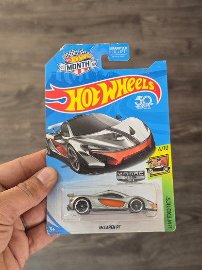 Hot Wheels McLaren P1 Zamac 015 Edition - Kinder Logs