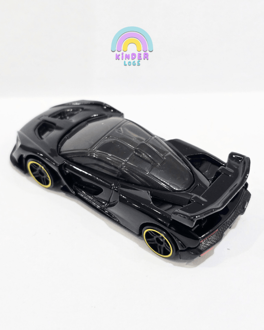 Hot Wheels McLaren Senna - Black (Uncarded) - Kinder Logs