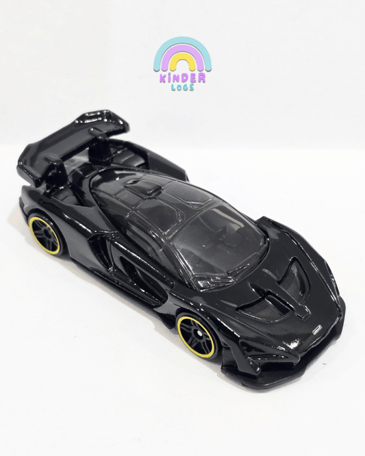 Hot Wheels McLaren Senna - Black (Uncarded) - Kinder Logs