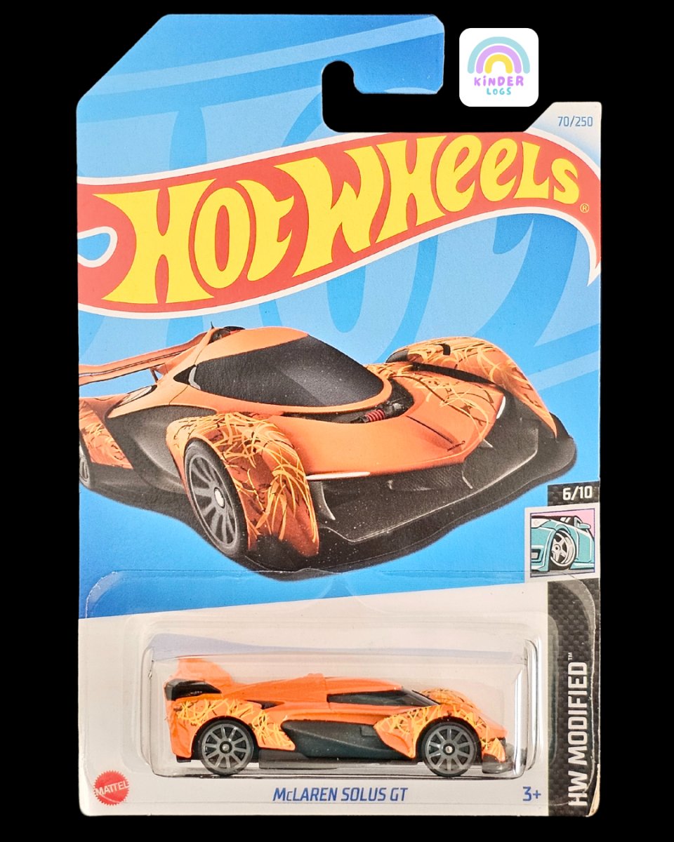 Hot Wheels McLaren Solus GT - Orange (J Case) - Kinder Logs