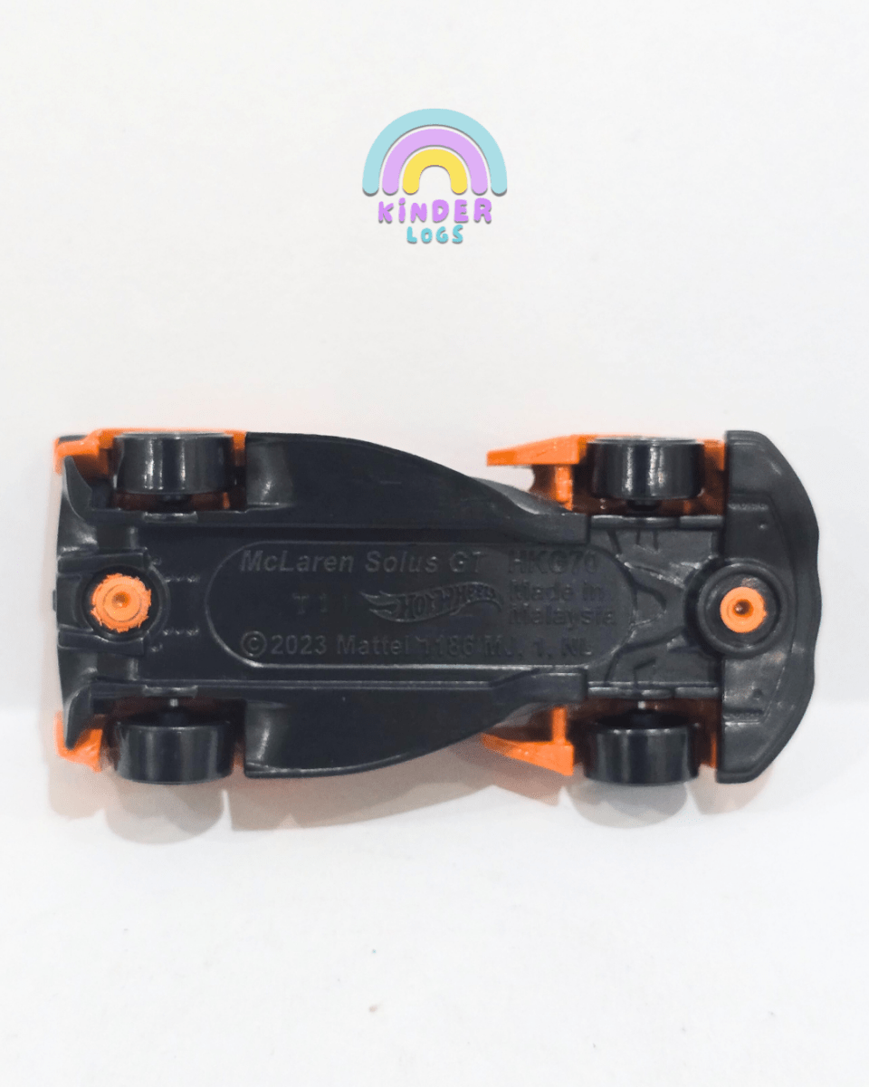 Hot Wheels McLaren Solus GT - Used Car (Uncarded) - Kinder Logs