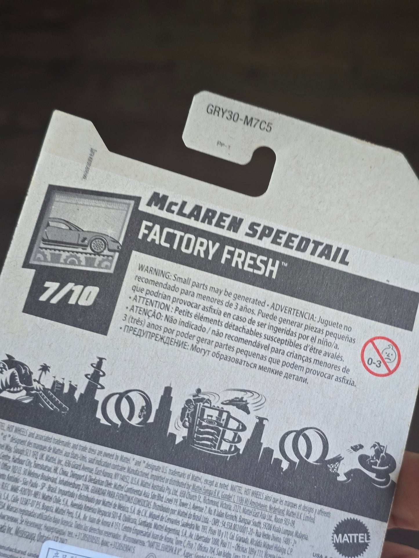 Hot Wheels McLaren Speedtail (2020 - Imported) - Kinder Logs