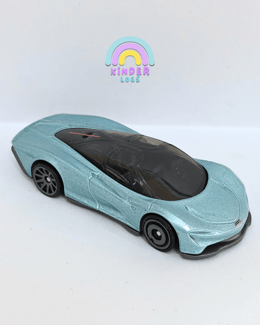 Hot Wheels McLaren Speedtail - Greyish Blue (Uncarded - New) - Kinder Logs