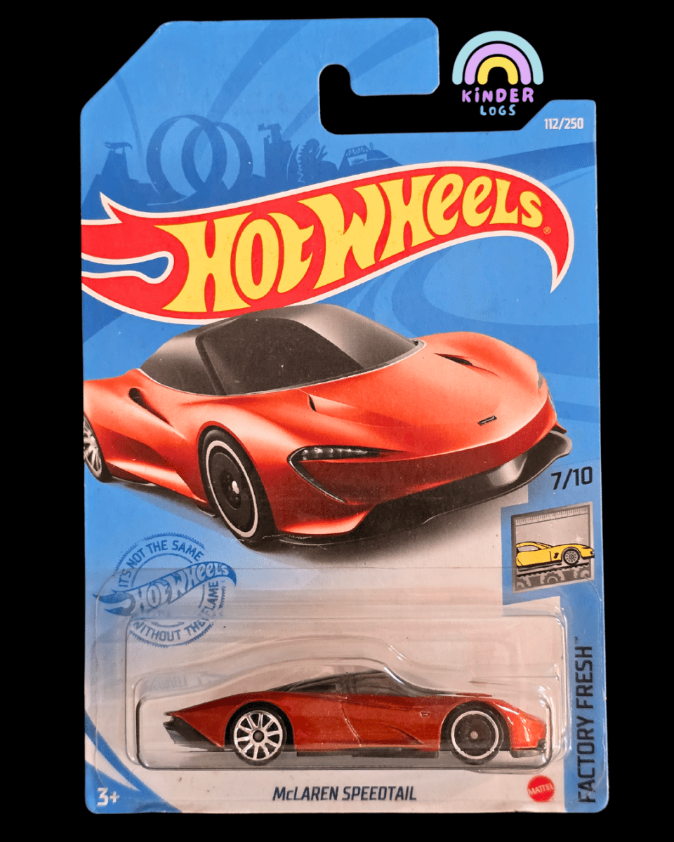 Hot Wheels McLaren Speedtail (Imported) - Kinder Logs