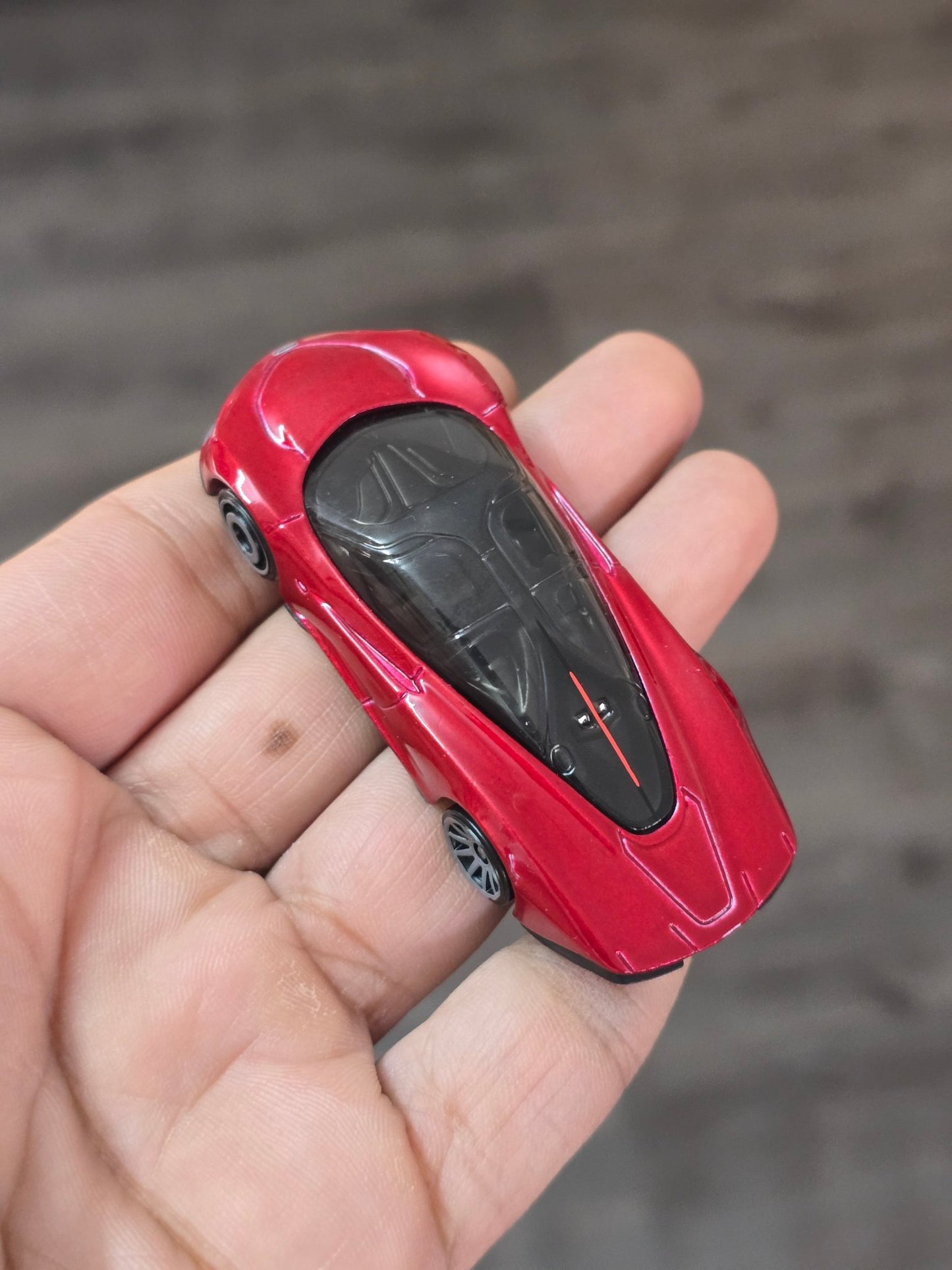 Hot Wheels McLaren Speedtail - Red (Uncarded - New) - Kinder Logs