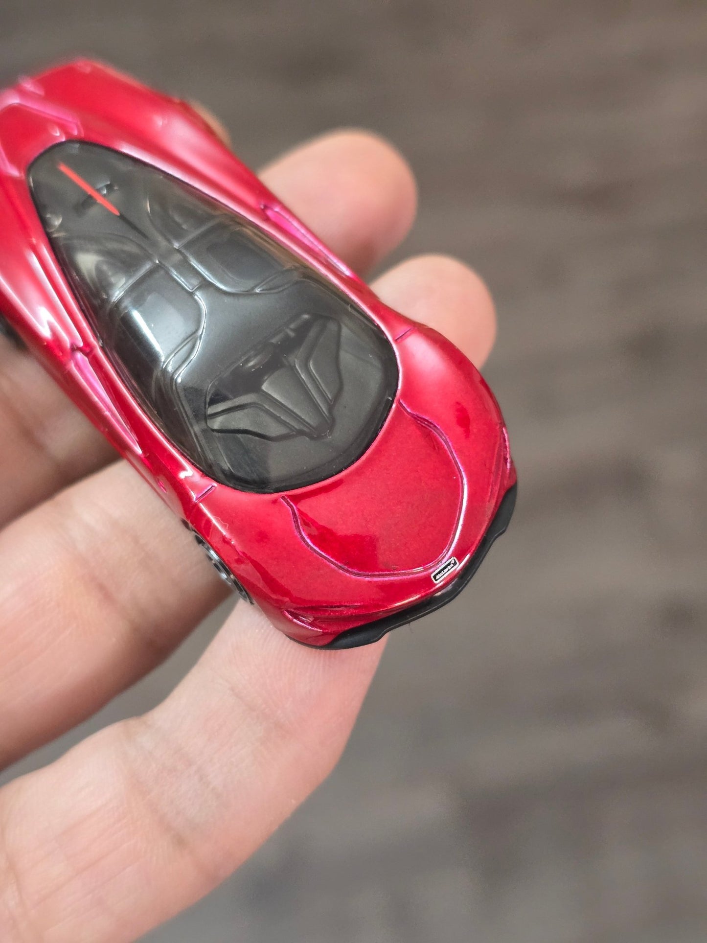 Hot Wheels McLaren Speedtail - Red (Uncarded - New) - Kinder Logs