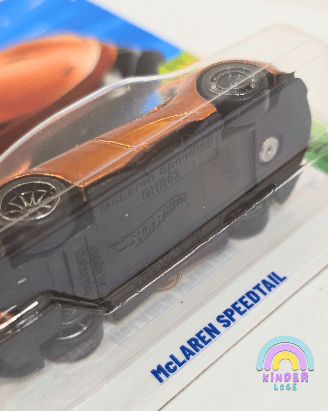 Hot Wheels McLaren Speedtail Super Treasure Hunt (STH) - Kinder Logs
