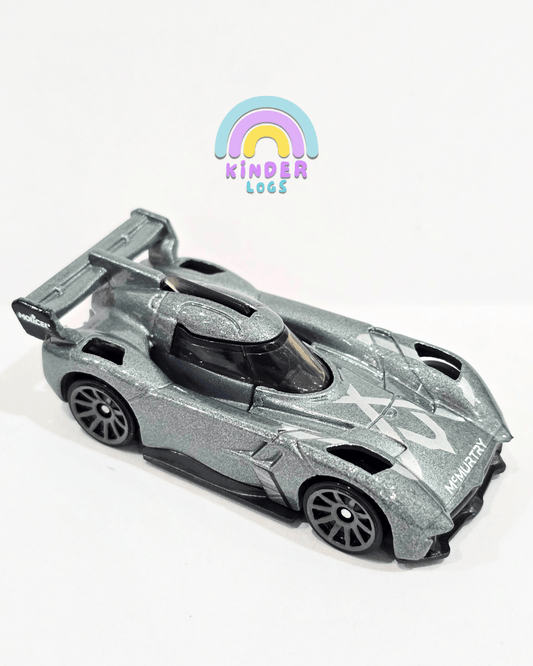 Hot Wheels McMurtry Spéirling - Grey (Uncarded - New) - Kinder Logs